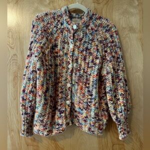 Sezane Emile Cardigan Multicolored
